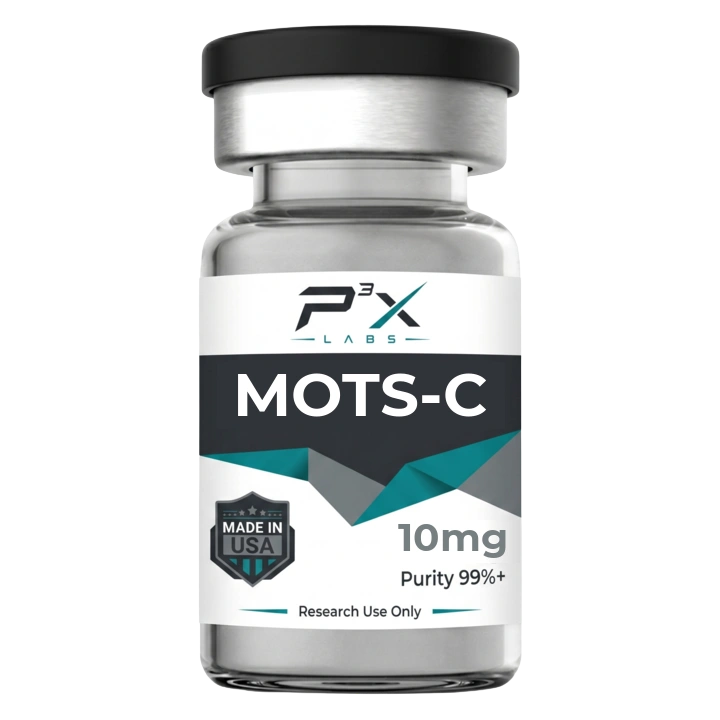 MOTS-c peptide vial by P3X Labs